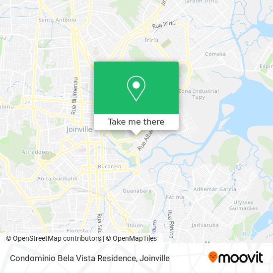 Condominio Bela Vista Residence map