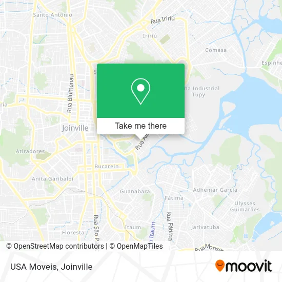 USA Moveis map