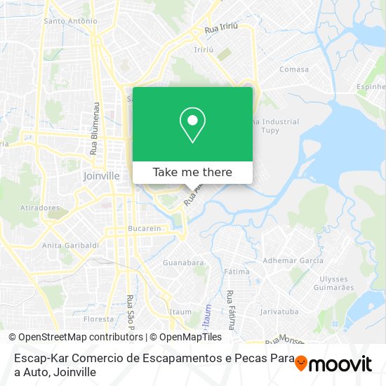 Escap-Kar Comercio de Escapamentos e Pecas Para a Auto map