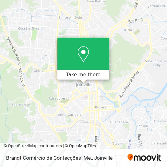 Brandt Comércio de Confecções .Me. map