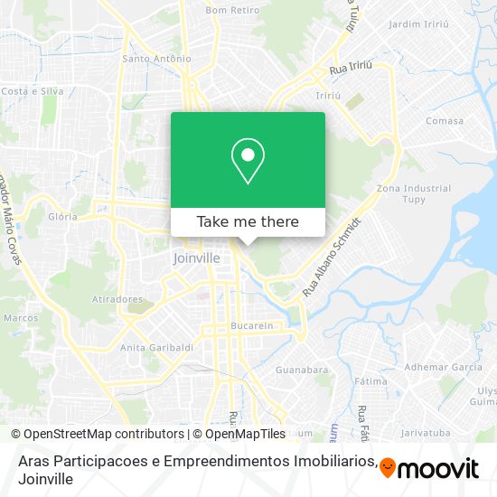 Aras Participacoes e Empreendimentos Imobiliarios map