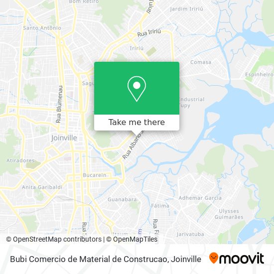 Bubi Comercio de Material de Construcao map