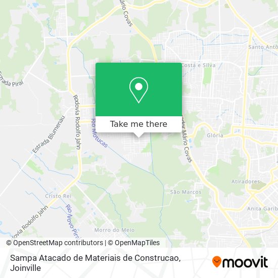 Sampa Atacado de Materiais de Construcao map