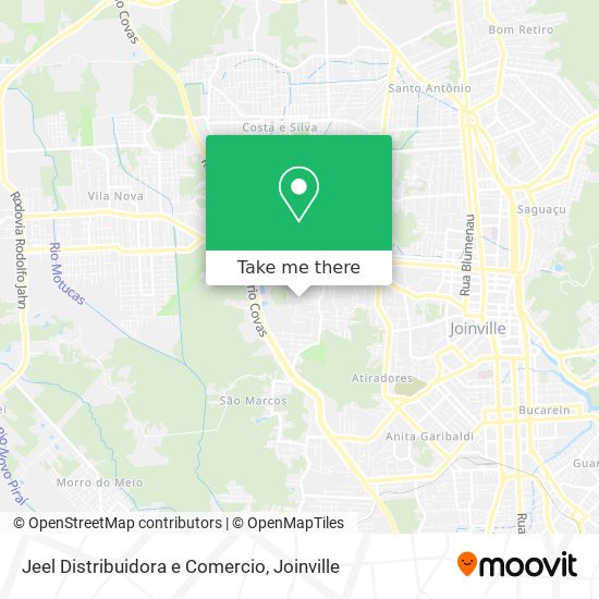 Jeel Distribuidora e Comercio map
