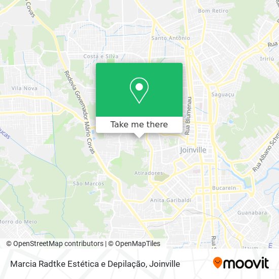 Marcia Radtke Estética e Depilação map