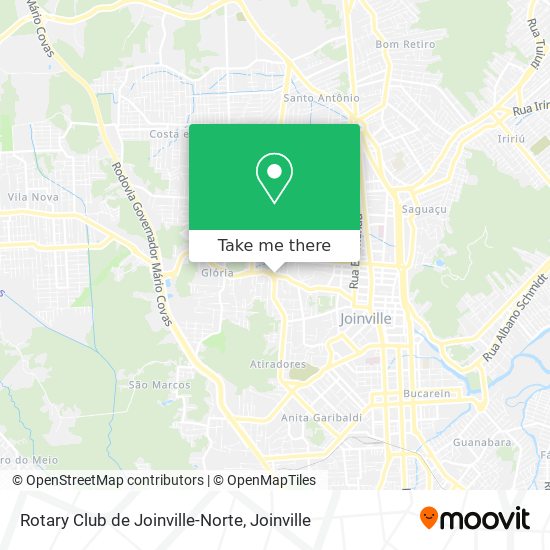 Rotary Club de Joinville-Norte map