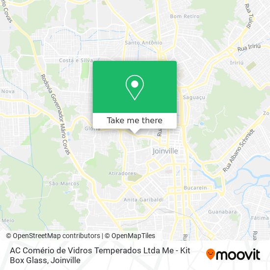 AC Comério de Vidros Temperados Ltda Me - Kit Box Glass map
