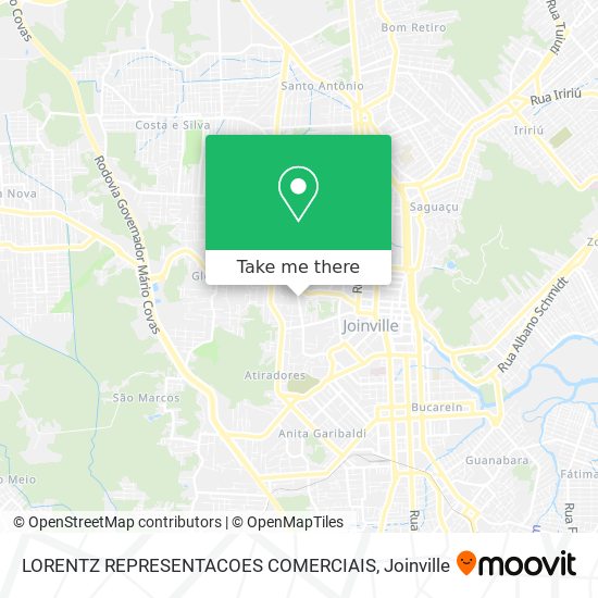 LORENTZ REPRESENTACOES COMERCIAIS map