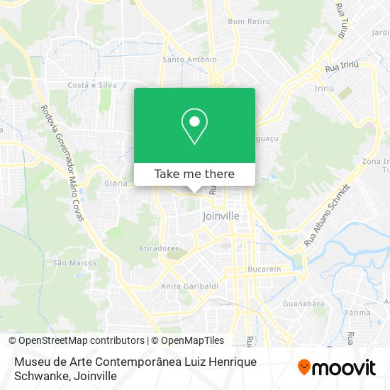 Museu de Arte Contemporânea Luiz Henrique Schwanke map