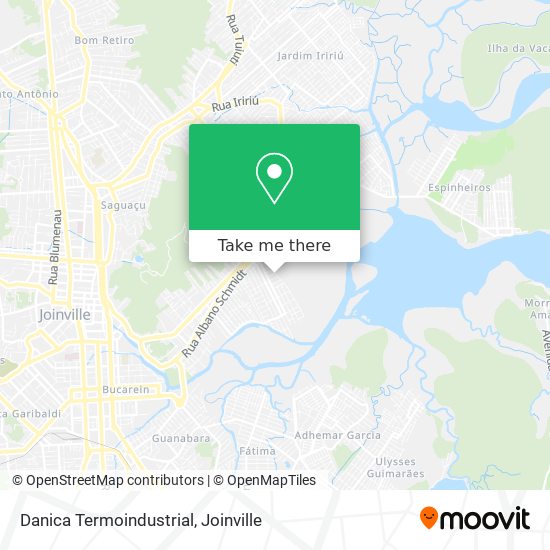Danica Termoindustrial map