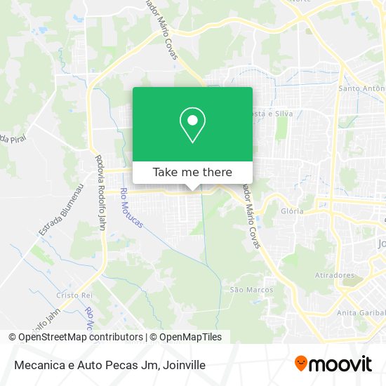 Mecanica e Auto Pecas Jm map