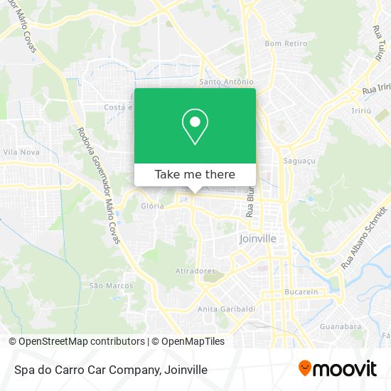 Spa do Carro Car Company map