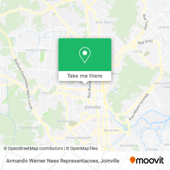 Armando Werner Nees Representacoes map