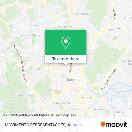 MOVIMENTO REPRESENTACOES map