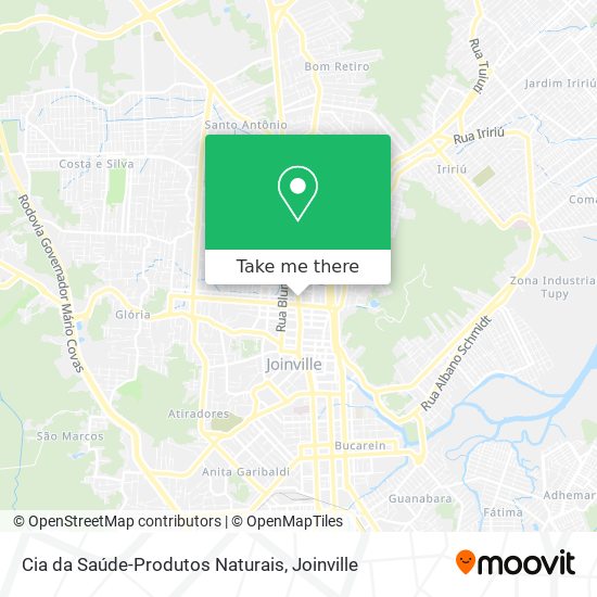 Cia da Saúde-Produtos Naturais map