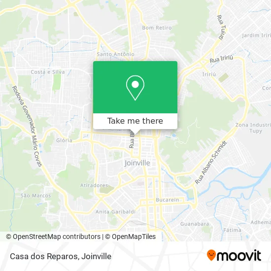 Casa dos Reparos map