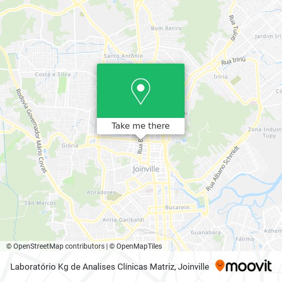 Laboratório Kg de Analises Clínicas Matriz map
