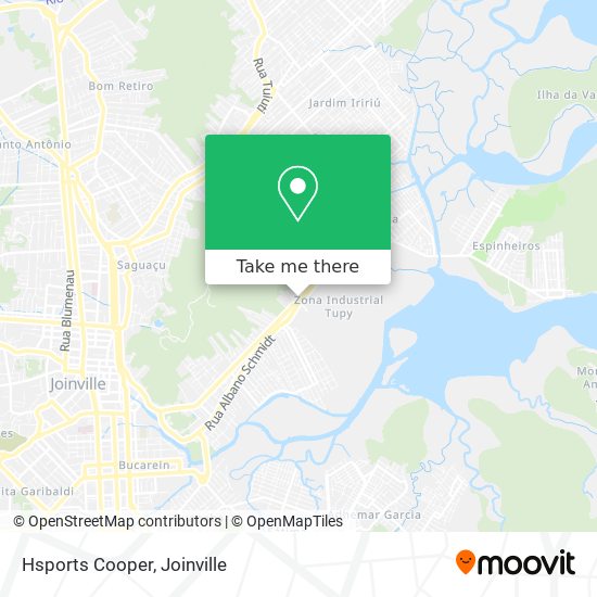 Hsports Cooper map