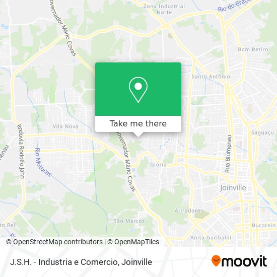 J.S.H. - Industria e Comercio map