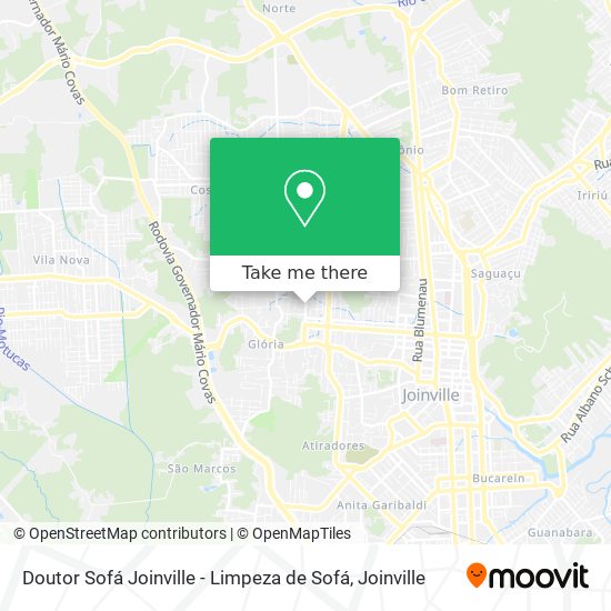 Doutor Sofá Joinville - Limpeza de Sofá map