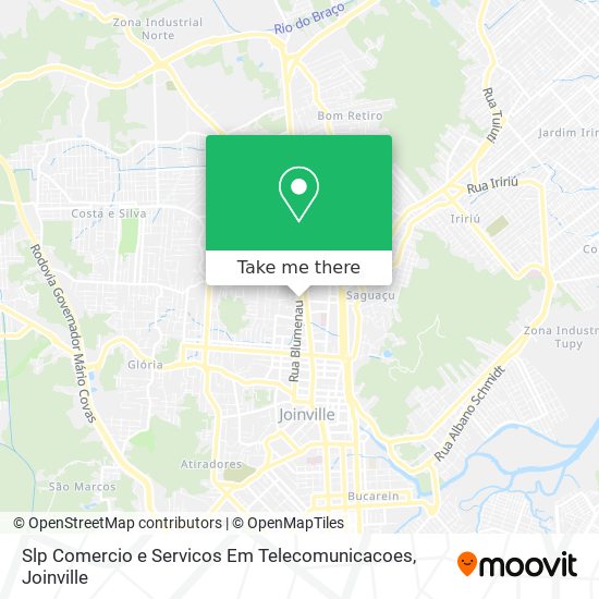 Slp Comercio e Servicos Em Telecomunicacoes map