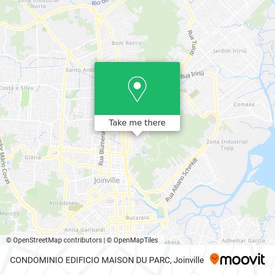 CONDOMINIO EDIFICIO MAISON DU PARC map