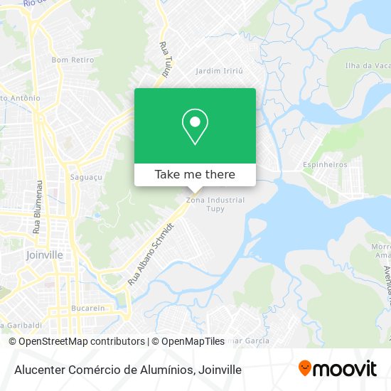 Alucenter Comércio de Alumínios map