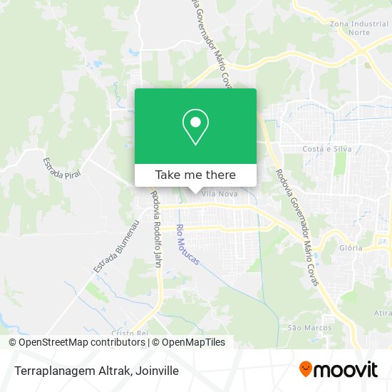 Terraplanagem Altrak map