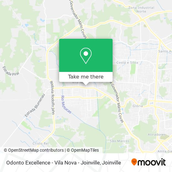 Odonto Excellence - Vila Nova - Joinville map