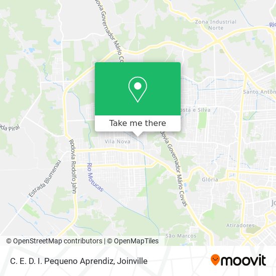C. E. D. I. Pequeno Aprendiz map