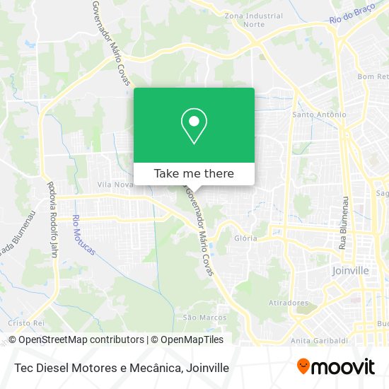Tec Diesel Motores e Mecânica map