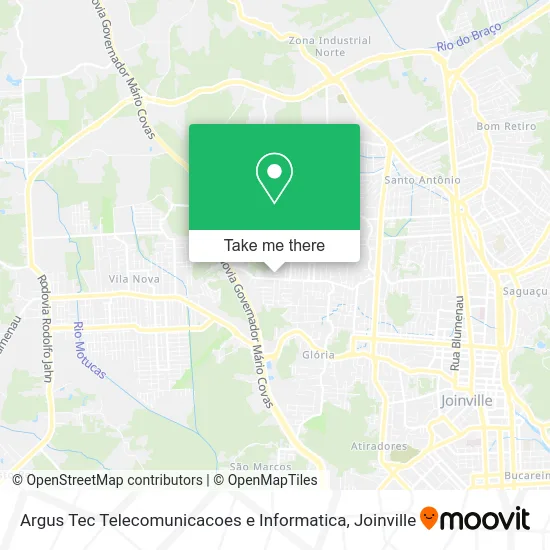 Argus Tec Telecomunicacoes e Informatica map