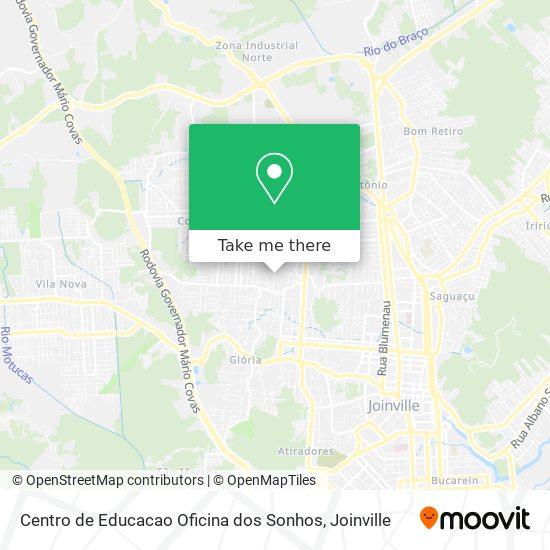 Centro de Educacao Oficina dos Sonhos map
