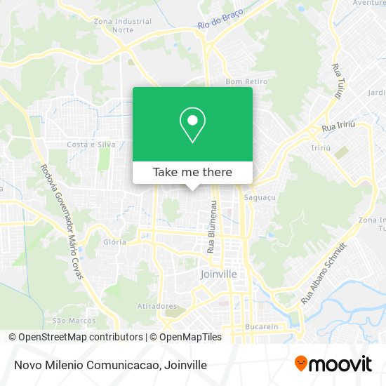 Novo Milenio Comunicacao map