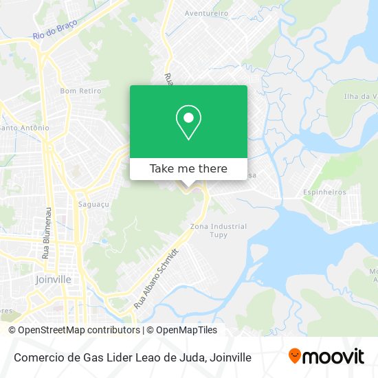 Comercio de Gas Lider Leao de Juda map