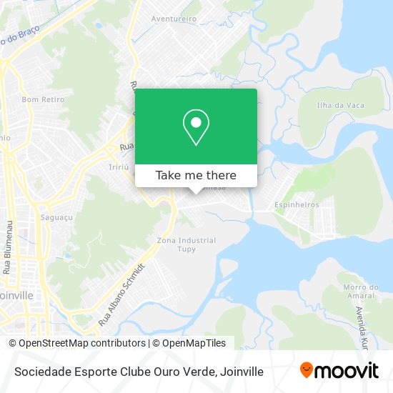 Sociedade Esporte Clube Ouro Verde map
