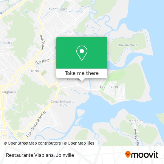Restaurante Viapiana map