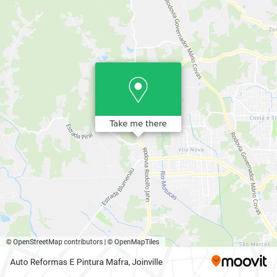 Auto Reformas E Pintura Mafra map