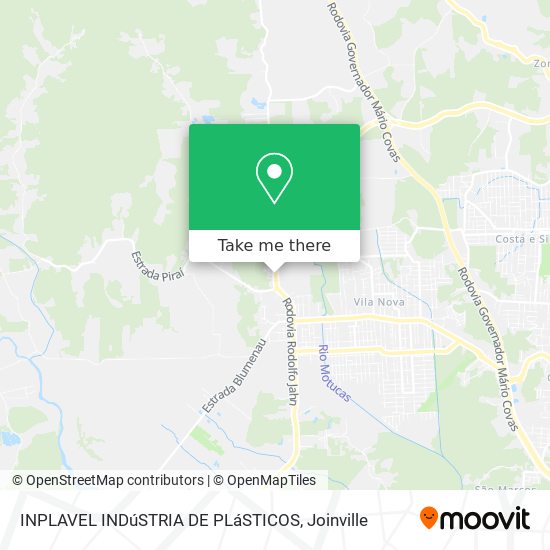 INPLAVEL INDúSTRIA DE PLáSTICOS map