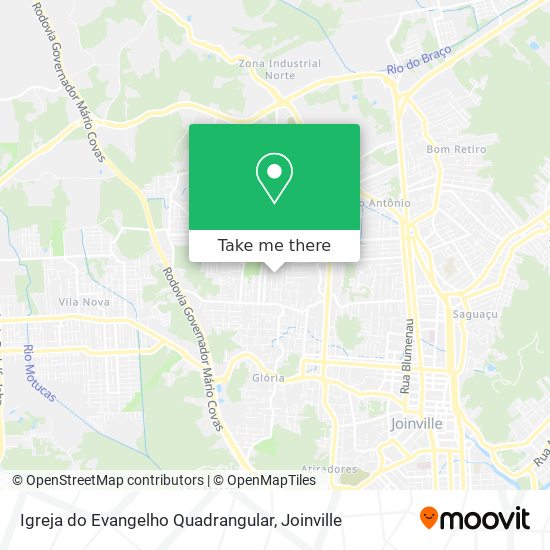 Igreja do Evangelho Quadrangular map