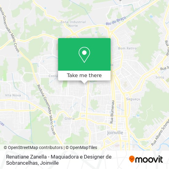 Renatiane Zanella - Maquiadora e Designer de Sobrancelhas map