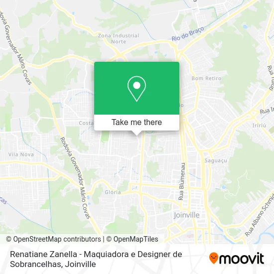 Renatiane Zanella - Maquiadora e Designer de Sobrancelhas map