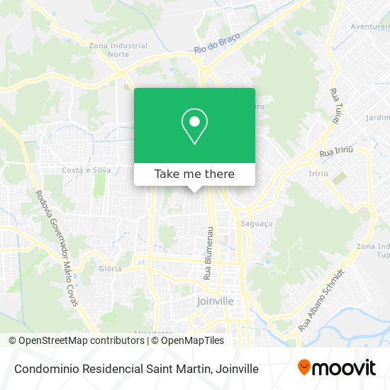 Condominio Residencial Saint Martin map