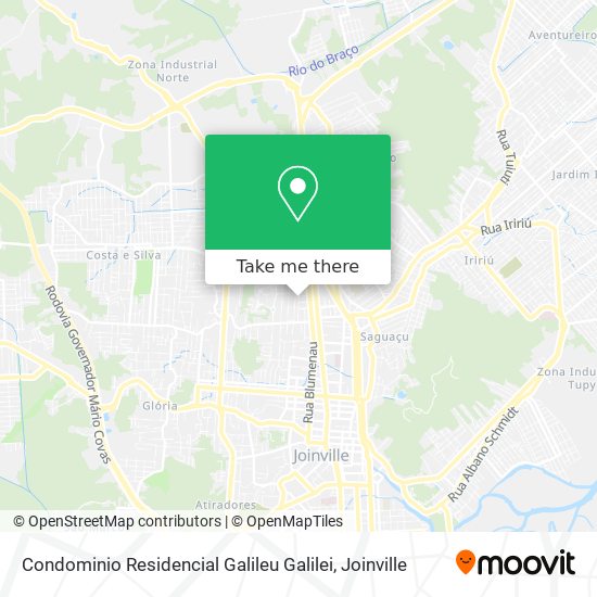 Condominio Residencial Galileu Galilei map