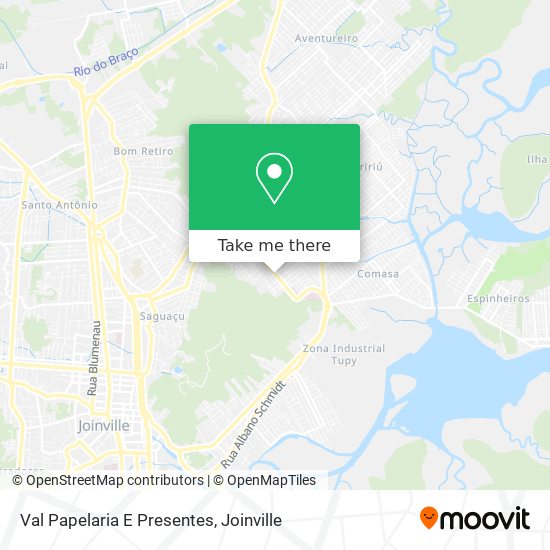 Val Papelaria E Presentes map