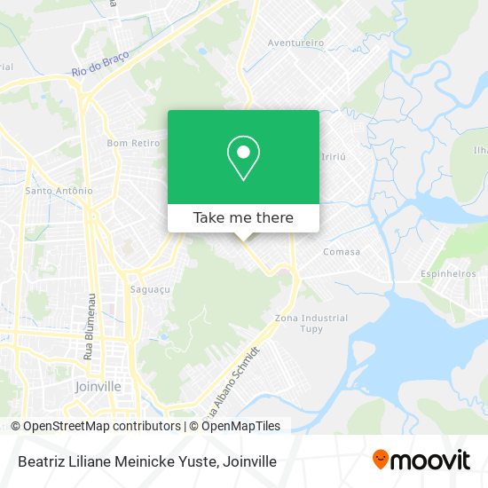 Beatriz Liliane Meinicke Yuste map