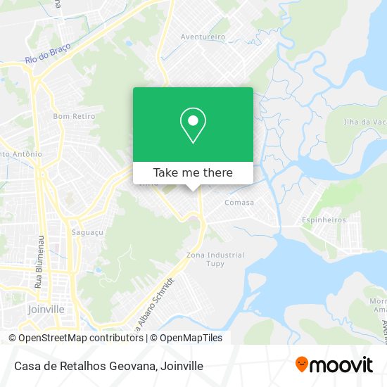 Casa de Retalhos Geovana map