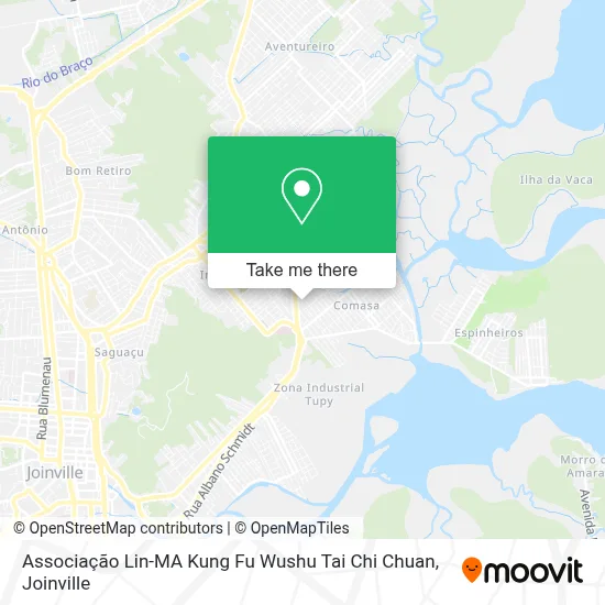 Associação Lin-MA Kung Fu Wushu Tai Chi Chuan map