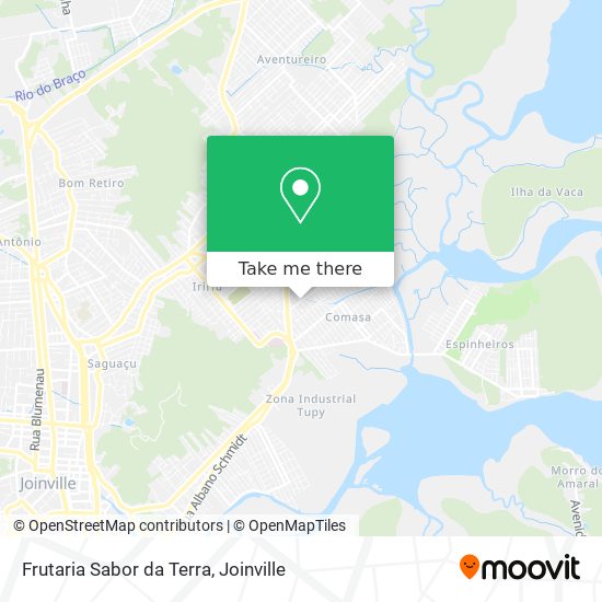 Frutaria Sabor da Terra map