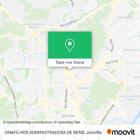 DN&FILHOS ADMINISTRADORA DE BENS map